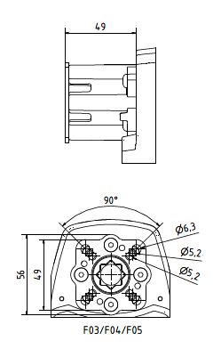 Langadapter SW11 F03/F04/F05