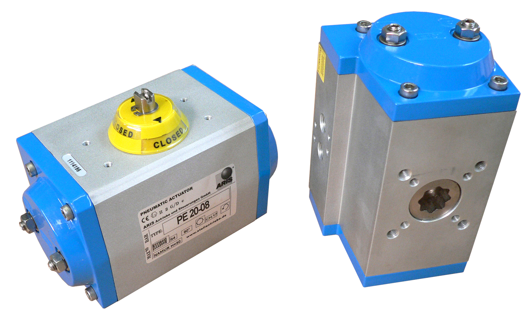 Pneumatischer Stellantrieb (einfach wirkend)